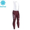 Collant à Bretelles 2021 AG2R Citroen Team Hiver Thermal Fleece N001